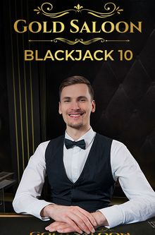 Gold Saloon Blackjack 10